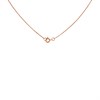 One In A Million 9ct Two Colour Gold Pink Diamond Star Necklace - 1/4ct - D78916 Alternative Image