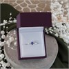 9ct White Gold Tanzanite And Diamond Ring - D7961 Alternative Image