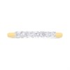 9ct Gold Diamond Half Eternity Ring - 1/4ct - D80120 Alternative Image