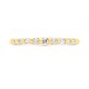 9ct Gold Diamonds Eternity Ring - 15pts - D80125 Alternative Image