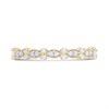 9ct Gold Fancy Diamond Half Eternity Ring - D80167 Alternative Image