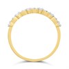 9ct Gold Fancy Diamond Half Eternity Ring - D80167 Alternative Image