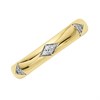 9ct Gold Diamond Set Wedding Ring - 5pts - D80248 Alternative Image