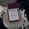 9ct Gold Diamond Crossover Ring - 10pts - D80250 Alternative Image