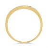 9ct Gold Diamond Band Ring - D80252 Alternative Image