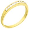 9ct Gold Diamond Half Eternity Ring - 20pts - D80253 Alternative Image