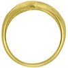 9ct Gold Diamond Crossover Half Eternity Ring - 15pts - D80255 Alternative Image