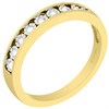 9ct Gold Diamond Half Eternity Ring - 10pts - D80263 Alternative Image