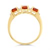 9ct Gold Citrine And Diamond Ring - 10pts - D8319 Alternative Image
