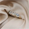 9ct Aquamarine And Diamond Ring - D8330 Alternative Image