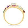 9ct Diamond And Multi-Gemstone Band Ring - D84106 Alternative Image