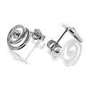 Hot Diamonds DE306 Silver Eternity Spiral Stud Earrings - D9128 Alternative Image