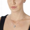 Hot Diamonds DP203 Arabesque Eclipse Heart Necklace - D9138 Alternative Image