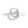 Hot Diamonds DR201 Silver Adorable Encased Ring - D9146 Alternative Image