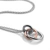 Hot Diamonds DP646 Silver Link Necklace - D9153 Alternative Image