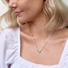 Hot Diamonds DP584 Emerge Silver Heart Necklace - D9155 Alternative Image