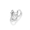 Hot Diamonds DE371 Silver Open Heart Stud Earrings - D9158 Alternative Image