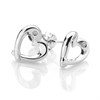 Hot Diamonds DE327 Entwine Open Heart Stud Earrings - D9160 Alternative Image