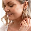 Hot Diamonds DE327 Entwine Open Heart Stud Earrings - D9160 Alternative Image