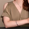 Hot Diamonds Silver Woven Interlocking Bangle - D9172 Alternative Image