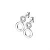 Hot Diamonds Silver Balance Earrings - D9184 Alternative Image