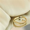 9ct Diamond Wave Half-Eternity Ring, 15pts - D92101 Alternative Image