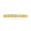 9ct Seven Stone Diamond Wave Half Eternity Ring, 15pts - D92102 Alternative Image