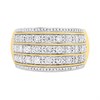 9ct Five Row Diamond Band Ring, 3/4ct - D92108 Alternative Image