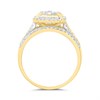 9ct Diamond Cluster Ring, 1ct - D92110 Alternative Image
