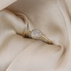 9ct Oval Diamond Cluster Ring - D92114 Alternative Image