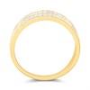 9ct Three Row Channel-Set Diamond Ring, 1/2ct - D92116 Alternative Image