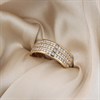 9ct Three Row Channel-Set Diamond Ring, 1/2ct - D92116 Alternative Image