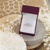 9ct Gold Diamond Three Row Band Ring - 10pts - D9211 Alternative Image