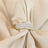 9ct Gold Three-Row Diamond Band Ring, 1/2ct - D92121 Alternative Image