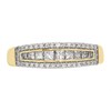 9ct Gold Diamond Band Ring - 1/2ct - D9285 Alternative Image