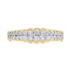 9ct Gold Diamond Band Ring - 1/2ct - D9291 Alternative Image