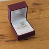 9ct Gold Diamond Cushion Cluster Ring - 1/2ct - D9293 Alternative Image