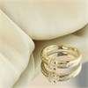 9ct Baguette-Cut Diamond Ring With Channel-Set Shoulders, 1/3ct - D9328 Alternative Image