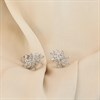 9ct White Gold Fancy Diamond Spray Earrings, 1/4ct/pair - D94171 Alternative Image