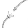 9ct White Gold 1 Carat Diamond Tennis Bracelet - D95124 Alternative Image