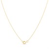 9ct Heart Shaped Diamond Cluster Necklace - D95161 Alternative Image