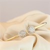 9ct Gold Diamond-Set Torc Bangle, 1/2ct - D95166 Alternative Image
