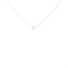 9ct White Gold Sapphire And Diamond Cross - 10pts - D97114 Alternative Image