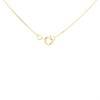 9ct Gold Blue Topaz And Diamond Necklace - D97119 Alternative Image