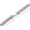 9ct White Gold 2 Carat Diamond Tennis Bracelet - D9876 Alternative Image