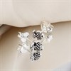 Silver Fish Stud Earrings - F0152 Alternative Image