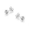 Silver Heart Stud Earrings - F0215 Alternative Image
