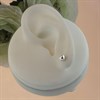 Silver Heart Stud Earrings - F0215 Alternative Image