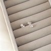 Silver Ball Stud Earrings - 4mm - F0298 Alternative Image
