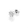 Silver Cubic Zirconia Single Stud Earring - 5mm - F04137 Alternative Image